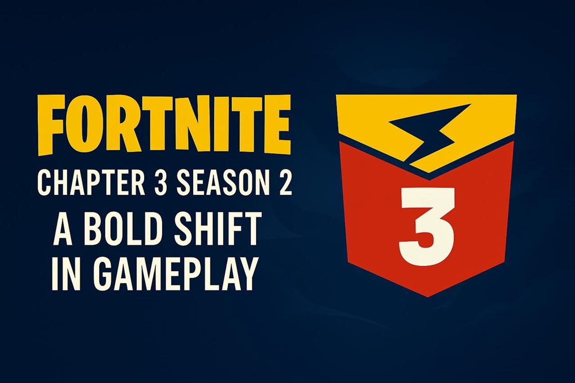 Fortnite chapter 3 season 2 - a bold shift in gameplay